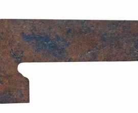 Плинтус Exagres Zanguin METALICA CHERRY IZQUIERDA левый 39.5x17.5