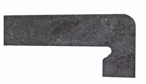Плинтус Exagres Zanguin METALICA BASALT DERECHA правый 39.5x17.5