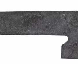 Плинтус Exagres Zanguin METALICA BASALT DERECHA правый 39.5x17.5