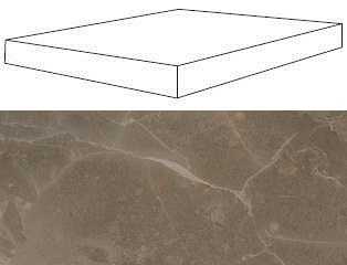 Ступень Атлас Конкорд Россия 620070000766 Supernova Stone Grey Scalino laterale dx 33x120