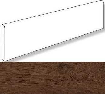 Плинтус Атлас Конкорд Россия 610130000495 Oak Reserve Dark Brown Battiscopa 7,2x60