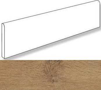 Плинтус Атлас Конкорд Россия 610130000493 Oak Reserve Pure Battiscopa 7,2x60