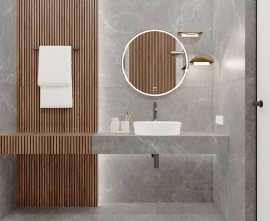 Керамогранит Laparet Pietra Grey серый матовый карвинг 60х60
