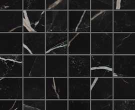 Мозаика Атлас Конкорд Россия 610110000815 Empire Calacatta Black Mosaic Lap 30x30