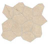 Декор Rex Ceramiche 781607 Authentic Luxe Stone Chablis Honeycomb Matte Leather 29x25