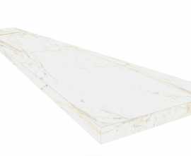 Ступень Coliseumgres 620070002808 Canova White Scalino 60 Ang.Dx 33x60