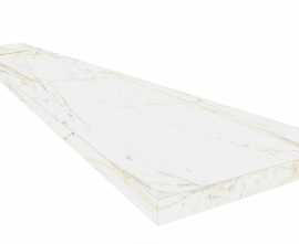 Ступень Coliseumgres 620070002820 Canova White Scalino 120 Ang.Dx 33x120