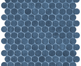 Мозаика FAP Ceramiche fTAW Still Denim Round Mosaico Matt 29,5x32,5