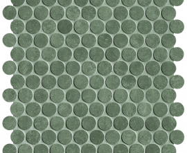 Мозаика FAP Ceramiche fTAS Still Aloe Round Mosaico Matt 29,5x32,5