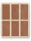 Декор Casa Dolce Casa 781833 Sensi Terre Mattone + Cotone Tappeto Nat 55х32