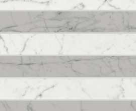 Декор Cerim 754814 Ghost Marble 01 Mosaico 3D Nat 5x30 30x30
