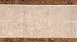 Бордюр Casalgrande Padana Fascia Floreale A Rosa Portogallo (Rosa Portogallo, Madras Pink) 15x30