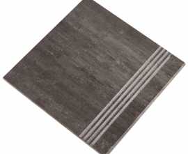 Ступень Casalgrande Padana Marte Naturale Nero Acapulco Gradino 30x30