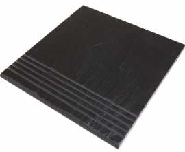 Ступень Casalgrande Padana Gradino Lavagna Nera Levigato 9.5мм 30x30