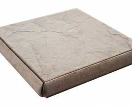 Ступень Casalgrande Padana Gradone Angolare Rusticato Ardesia Grigio Naturale 9.5мм 30x30
