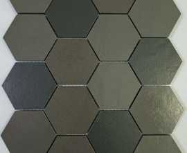Декор Casalgrande Padana Mosaico Resina Black + Havana + Tobacco чип 72х82