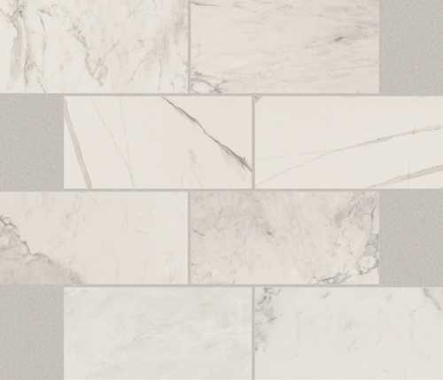 Декор Casa Dolce Casa 752812 Stones 2.0 Calacatta Glossy Muretto 6mm 7,5x15 30x30