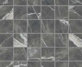 Декор Casa Dolce Casa 756680 Stones 2.0 Calacatta Black Smooth Mosaico 5x5 30x30
