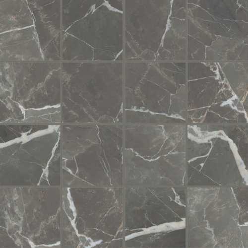 Декор Casa Dolce Casa 756813 Stones 2.0 Calacatta Black Glossy Mosaico 6mm 7,5x7,5 30x30