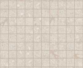 Декор Cerim 767031 Elemental White Limestone Mosaico Luc 3x3 30x30