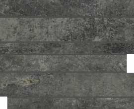 Декор Cerim 760928 Artifact Worked_Charcoal Listello Sfalsato 21x40