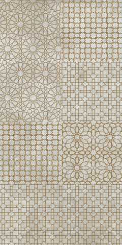 Декор Cedit 752613 Tesori Decoro Monile Grigio Oro 6mm 120x240