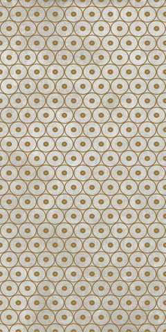 Декор Cedit 752605 Tesori Decoro Anelli Grigio Oro 6mm 120x240