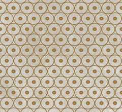 Декор Cedit 752601 Tesori Decoro Anelli Bianco Oro 6mm 120x240