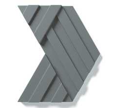 Декор Cedit 760362 Rilievi 02 Ombra 45mm 36x31