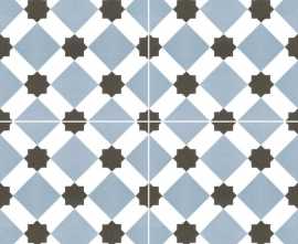 Керамогранит NiceKer Howard Blue Pre-cut Satin 45,2x45,2