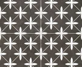 Керамогранит NiceKer Poole Black Pre-cut Satin 45,2x45,2