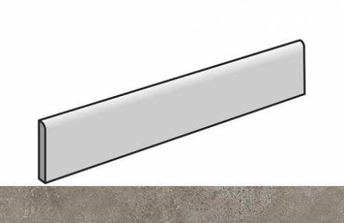 Плинтус Атлас Конкорд Россия 610130004526 Drift Light Grey Battiscopa/Дрифт Лайт Грей 7.2x80