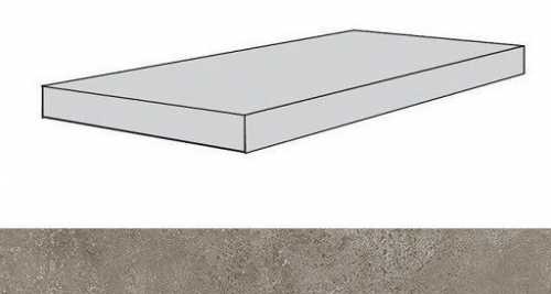 Ступень Атлас Конкорд Россия 620070001319 Drift Light Grey Scal.60 Ang.Dx/Дрифт Лайт Грей Ступ.60 Угл.Пр 33x60
