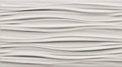 Плитка Атлас Конкорд Россия 600010001987 3D WHITE WALL Curvy White 30,5x56