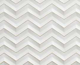 Декор Атлас Конкорд Россия 600080000407 3D White Chevron Glitter Matt/3Д Вайт Шеврон Глиттер Матт 30.5x56