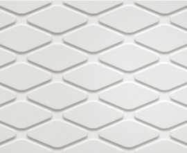 Плитка Атлас Конкорд Россия 600010002253 3D White Rhombus Matt/3Д Вайт Ромбус Матт 30.5x56