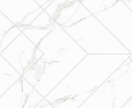 Декор Eurotile 0105 Amuletto White Decor 25x50