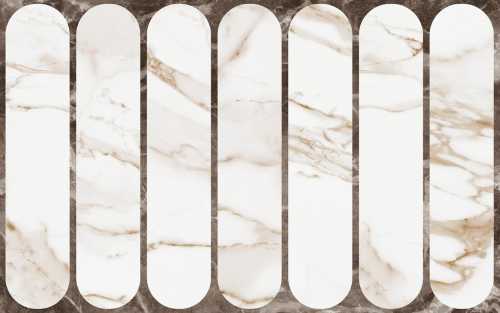 Плитка Gracia Ceramica 010100001556 Капелла белый низ 03 25x40