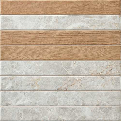 Плитка La Platera Capri Brick White Mix 35x35
