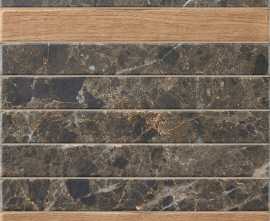 Плитка La Platera Capri Brick Black Mix 35x35