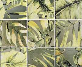Декор CARMEN A040967 Areca Olive Green Mix 12.4x12.4