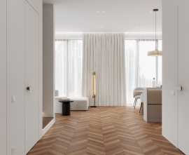 Керамогранит Wood Canarium Chevron M Laparet
