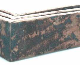 Клинкерная плитка Terramatic Moon Grey угловая DK 8401/2 (Y) 185x60x71x14