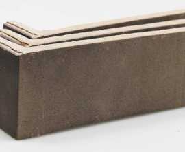 Клинкерная плитка Terramatic Plato Grey угловая AB 8103 (Y) 185x60x71x14