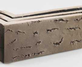 Клинкерная плитка Terramatic Koro Grey угловая AB 8203 (Y) 185x60x71x14