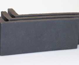 Клинкерная плитка Terramatic Plato Black угловая AB 7103 (Y) 185x60x71x14