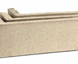 Клинкерная плитка Terramatic Plato Space угловая 6101 (Y) 185x60x71x14