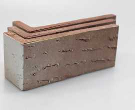 Клинкерная плитка Terramatic Koro Original угловая AC 1204 (Y) 185x60x71x14