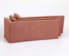 Клинкерная плитка Terramatic Plato Original угловая 1101 (Y) 185x60x71x14