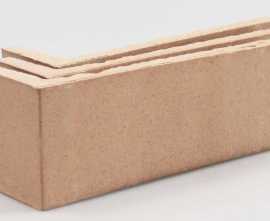 Клинкерная плитка Terramatic Plato Rosso угловая AC 9104 (Y) 185x60x71x14